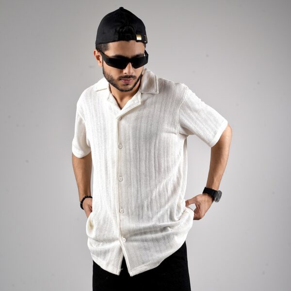 OFF-White Half Sleeve Shirt - Image 2