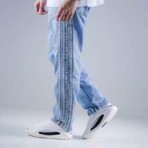 Blue Denim 3 Strip