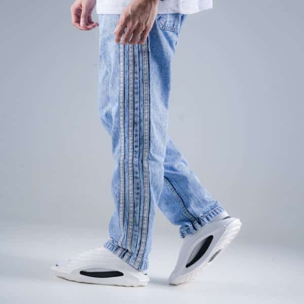 Blue Denim 3 Strip