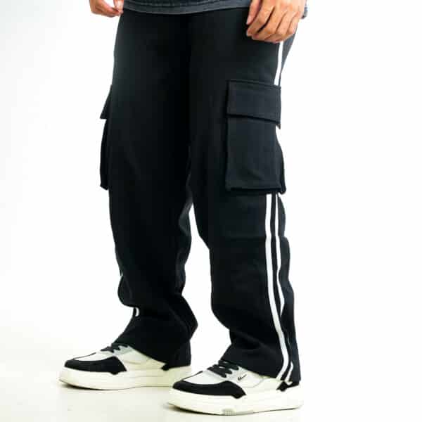 TWO TAPE BAGGY JOGGERS