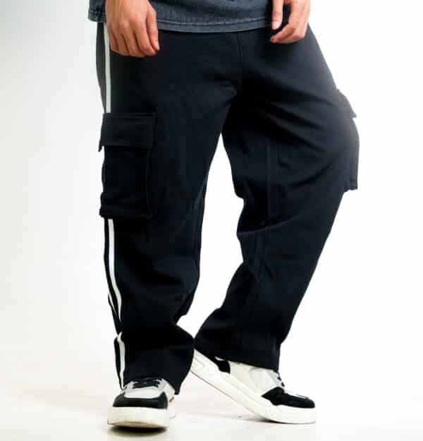 TWO TAPE BAGGY JOGGERS - Image 4